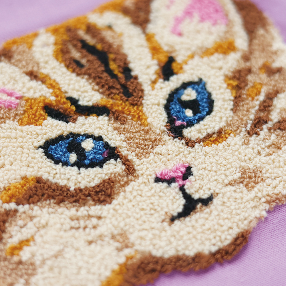 Nathalie Lete Fluffy mini bag Blue eye | 8000000works